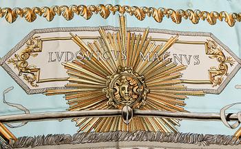 SCARF,  "Ludovicus Magnus", Hermès.