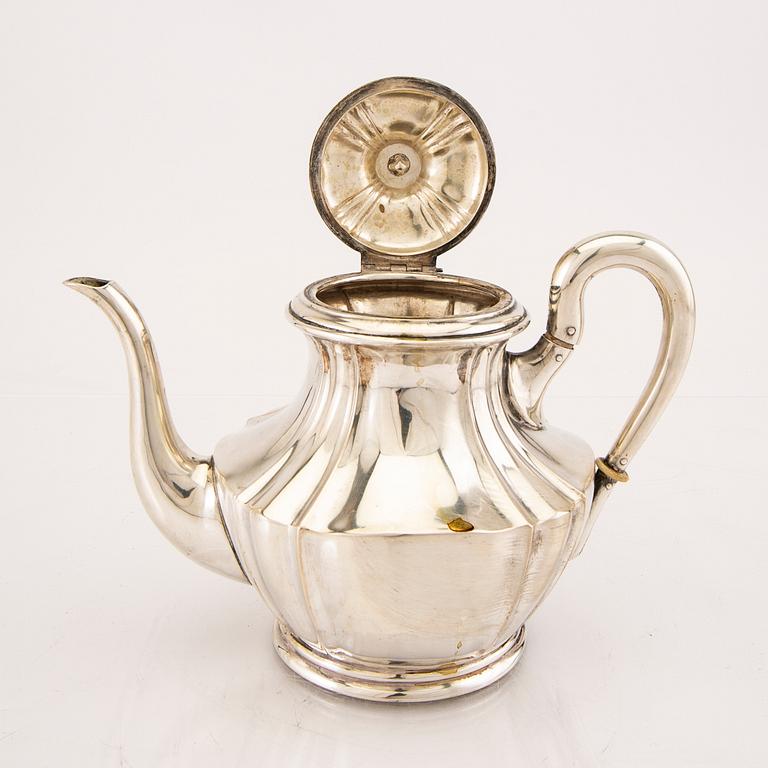 Tekanna, silver 1900-talets första hälft.