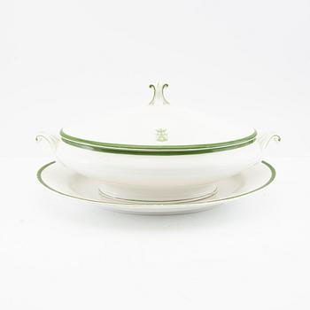 Servis 49 dlr Gustavsberg omkring 1900, porslin.