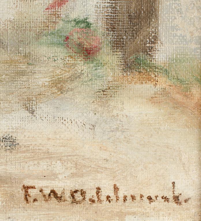 FRANS WILHELM ODELMARK, Olja på duk, signerad.