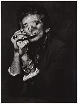 221. Albert Watson, "Keith Richards, New York City, 1998".