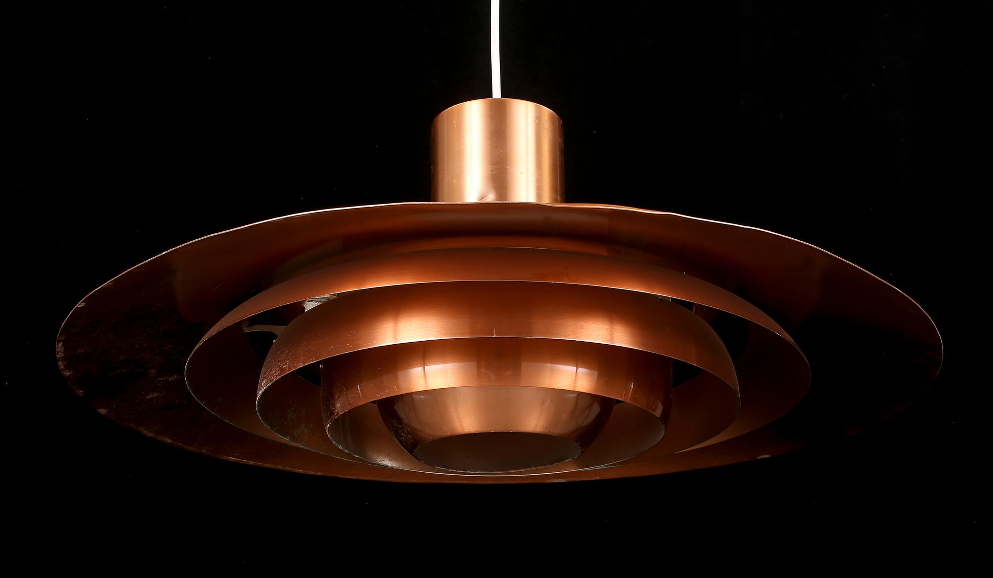 TAKLAMPA, Preben Fabricius och Jörgen Kastholm, Nordisk Solar, 1900-talets andra hälft.