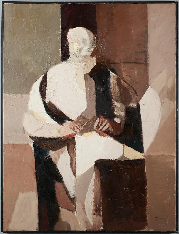 IVAR MORSING, oil on canvas, signed and dated -60.