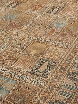 CARPET. Antique Tabriz. 395,5 x 283,5 cm.