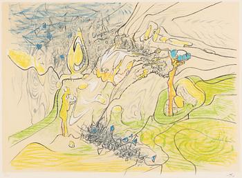 Roberto Matta, ur mappen "5 Lithographies".