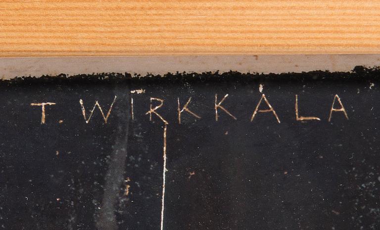 JULISTE, offset-paino, laattasigneerattu T. Wirkkala, Oy Tilgmann Ab, 1900-luvun loppupuoli.