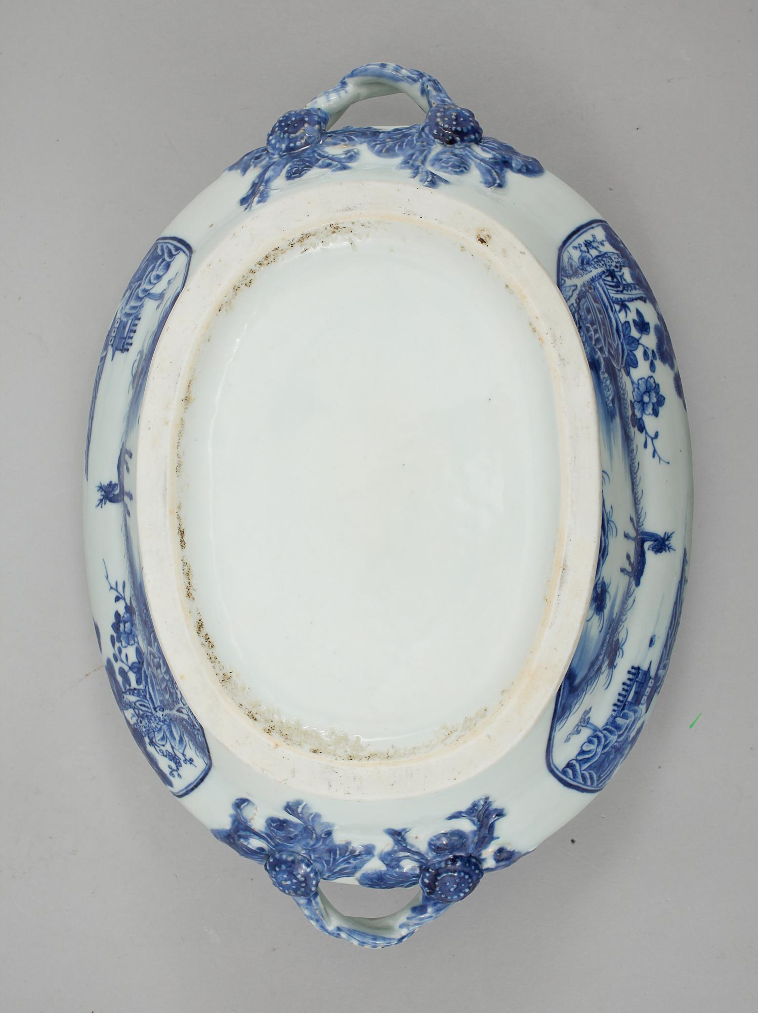 TERRIN, porslin, Kina, 1700-tal.
