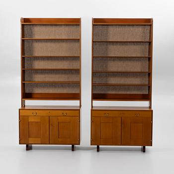 Josef Frank, bookcases, a pair, model B2112, Svenskt Tenn.