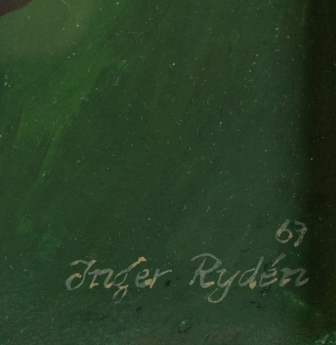 INGER RYDÉN, gouache, signerad och daterad -67.