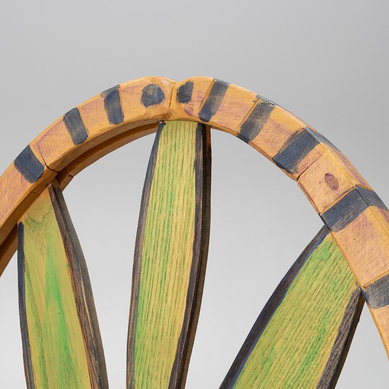 Gérard Rigot, An armchair, signed.