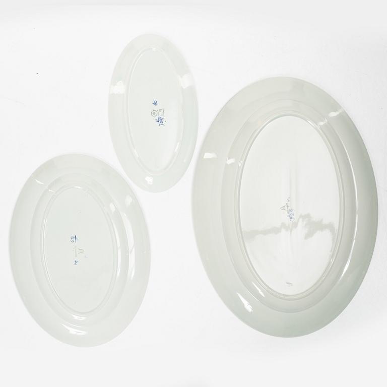 Royal Copenhagen, Dinner service, 94 pieces, earthenware, “Tranquebar”, Aluminia, Denmark.