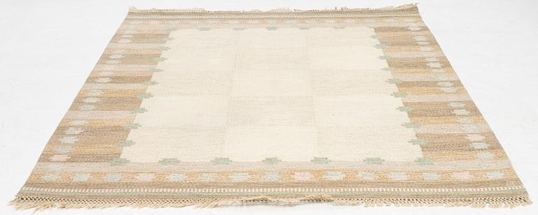 Anna-Johanna Ångström, a flat weave carpet, signed Å, c. 232 x 169 cm.
