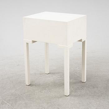 Axel Einar Hjorth, a painted 'Sibylla' bedside table, Nordiska Kompaniet, 1936.