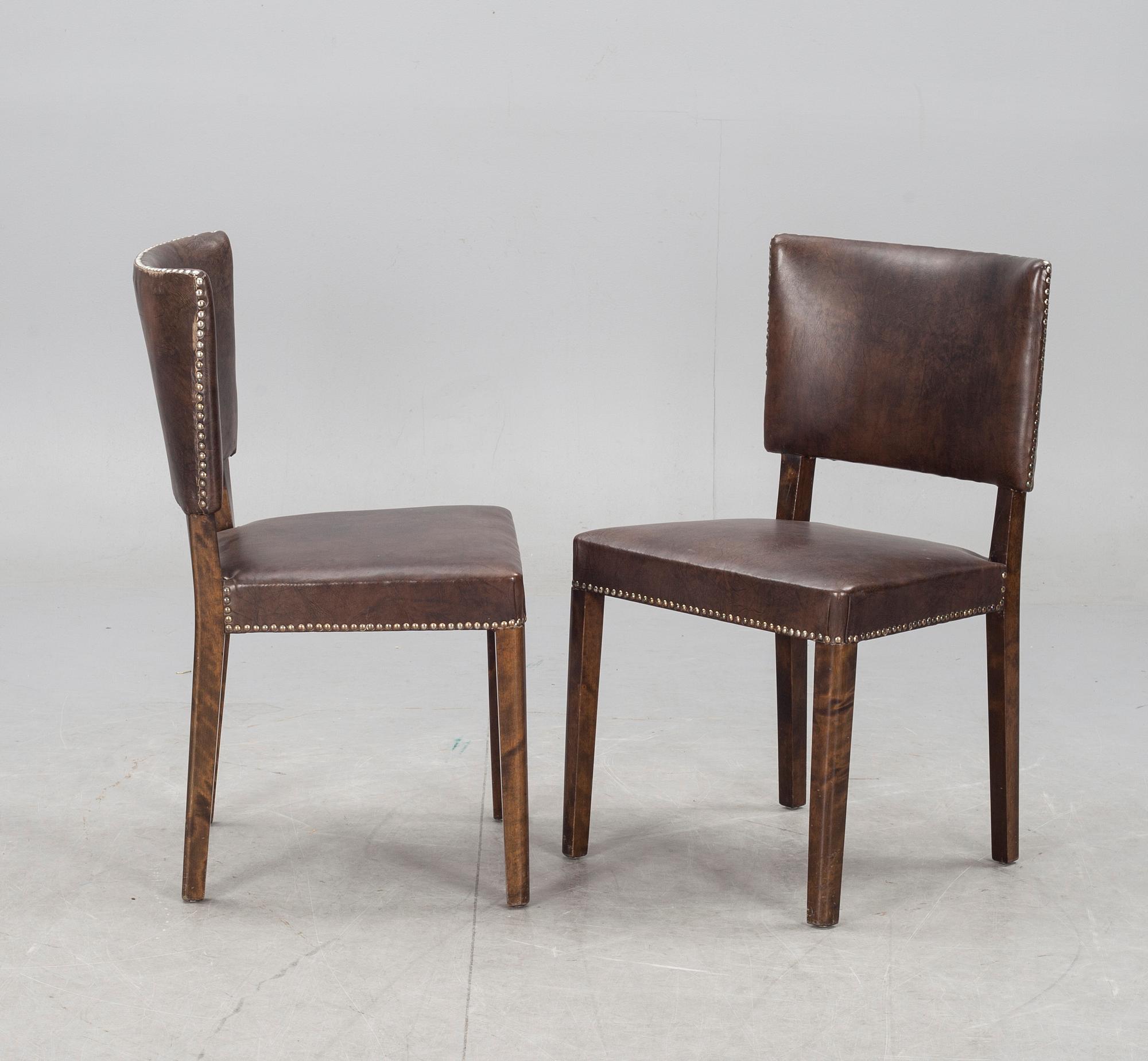 MATSALSMÖBLEMANG, art deco/art decostil, 7 delar, 1900-tal.