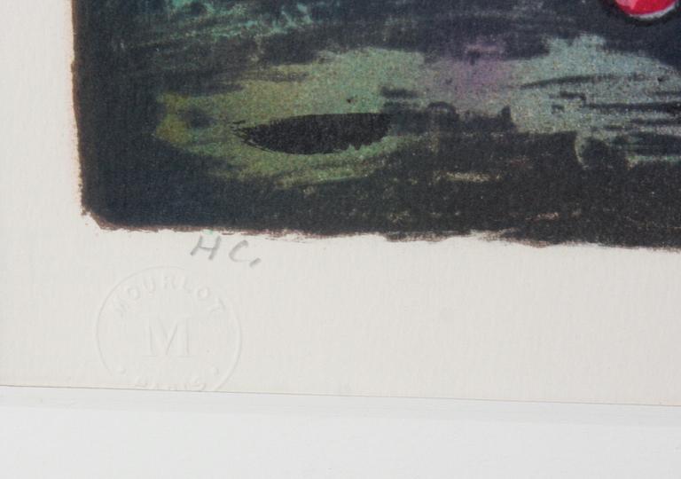 JIRLOW, LENNART, färglitografi, sign med H.C.