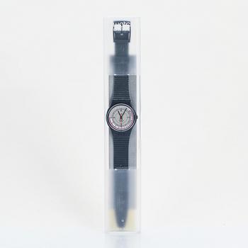 Swatch, Pulsometer, wristwatch, 34 mm.