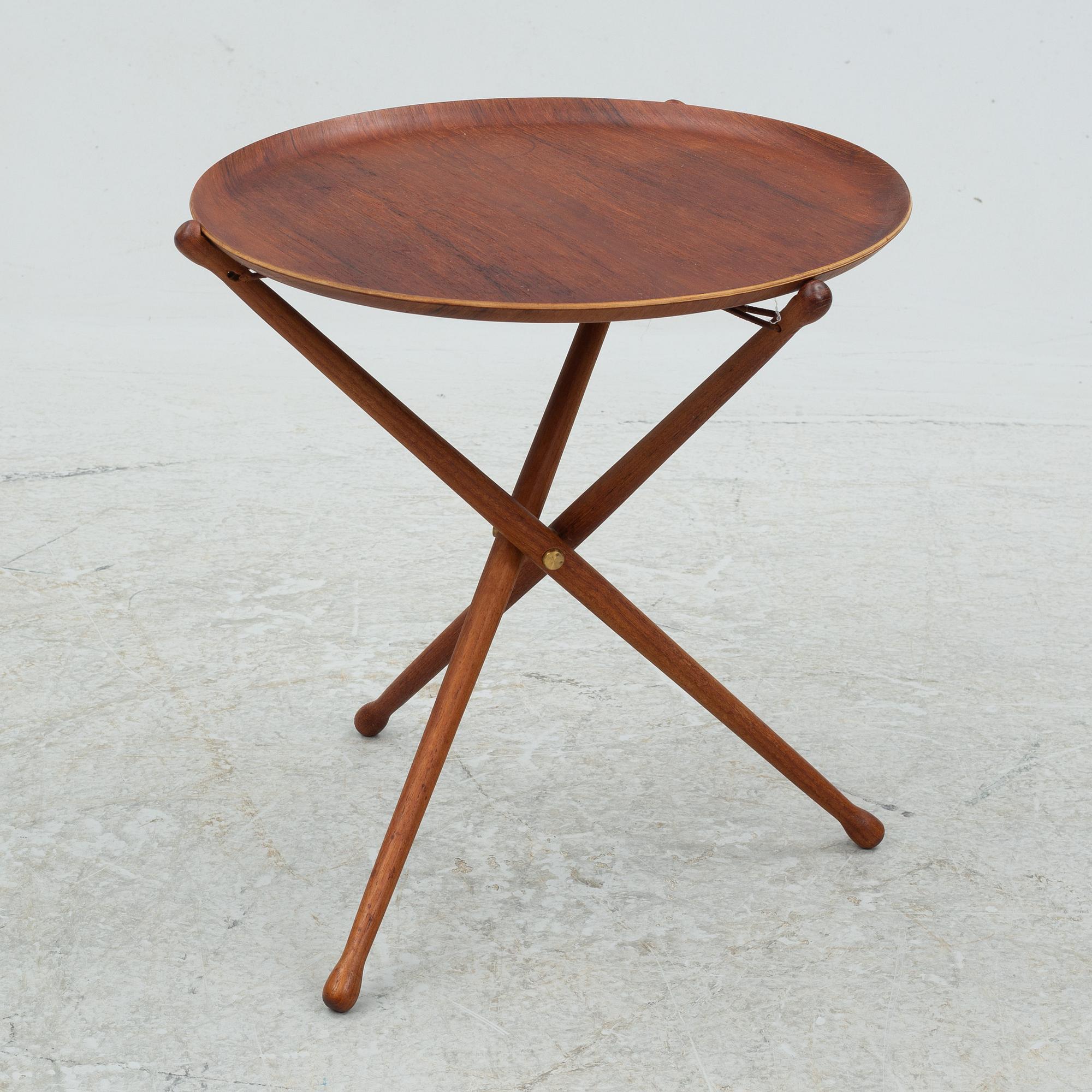 Nils Trautner, a tray table, Åry Nybro, Sweden, mid 20th century.