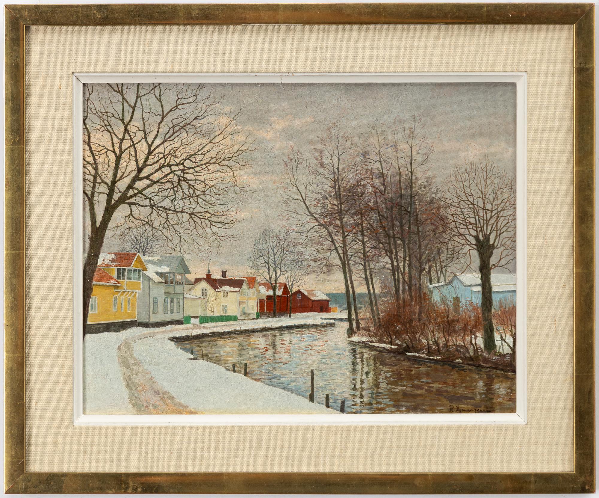 Reinhold Ljunggren, "Åbild, Trosa".