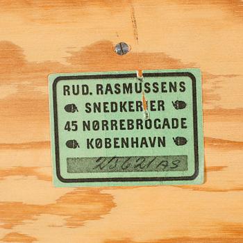 MOGENS KOCH, 3 st bokhyllor, "Reol", Rud. Rasmussens Snedkerier, 1900-talets andra hälft.