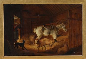 EDMUND BRISTOW, tillskriven, olja på duk.