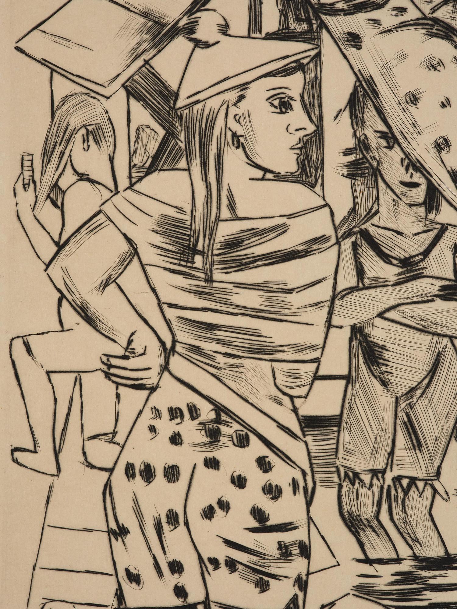 Max Beckmann, "Frauenbad“.