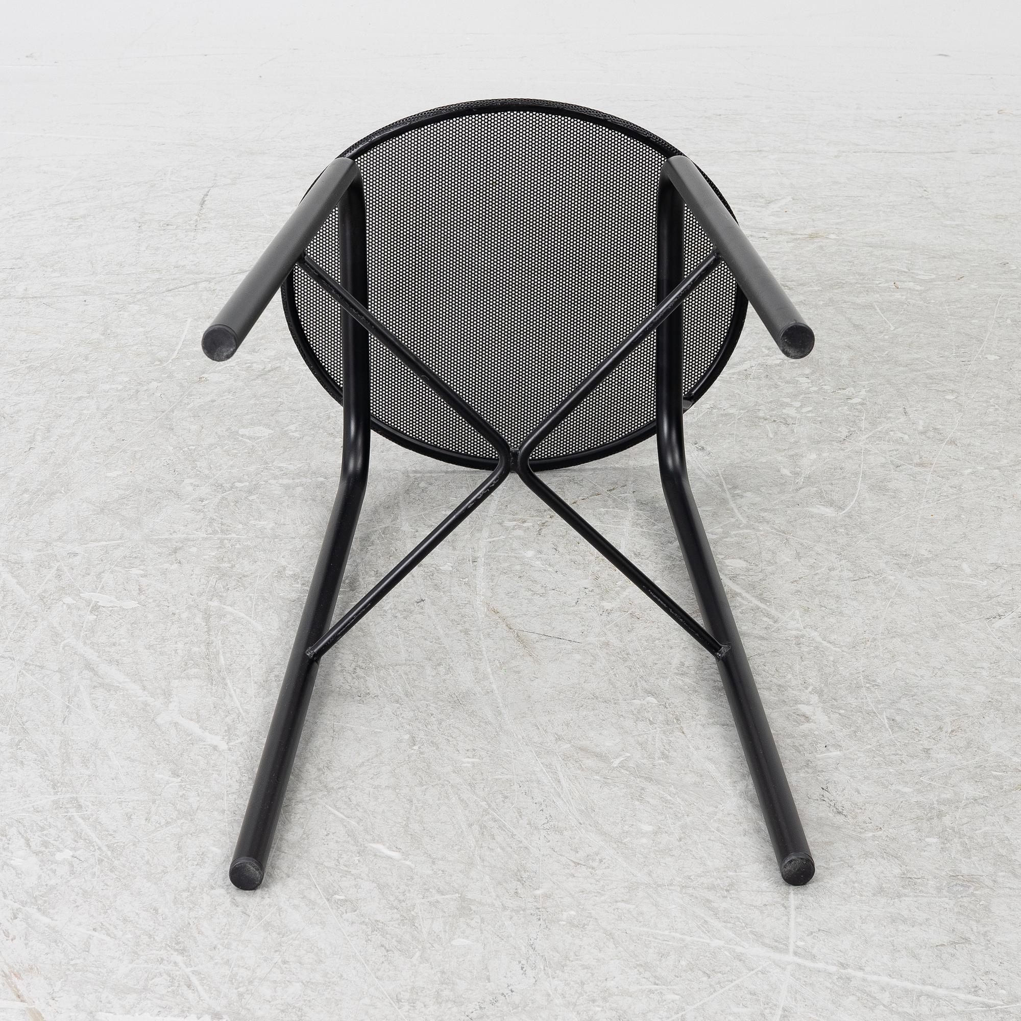 Mathieu Matégot, barstolar, "Nagasaki", 4 st, Gubi.