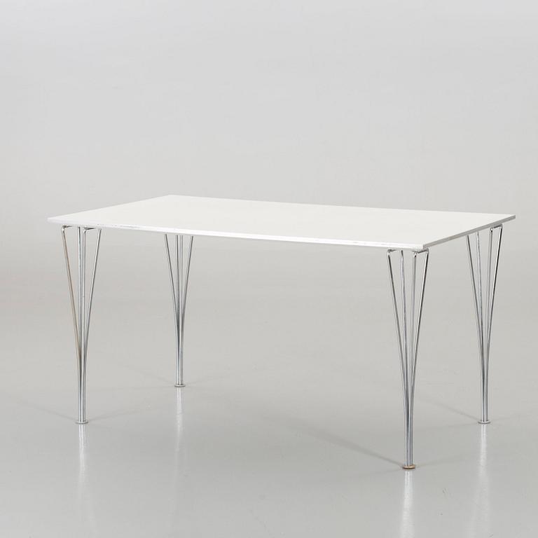 A BRUNO MATHSSON and PIET HEIN TABLE BY FRITZ HANSEN.