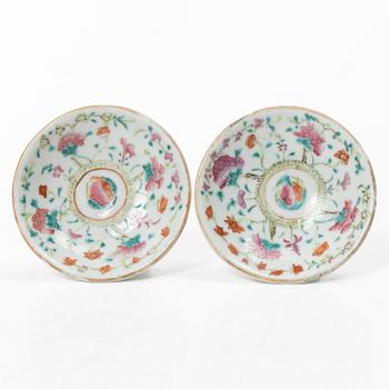 Stemcups, ett par, Kina, Qingdynastin, 1800-tal.