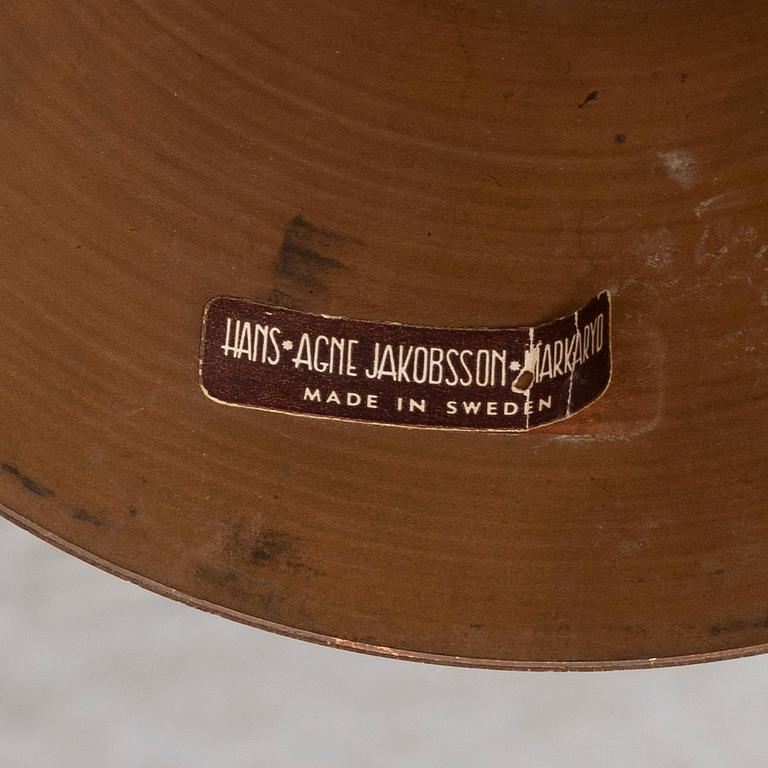 HANS-AGNE JAKOBSSON, a ceiling light Markaryd, 1960-70s.