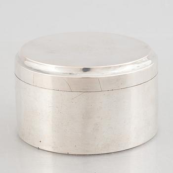 A Swedish silver box, mark of Adolf Zethelius, Stockholm 1820.