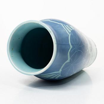 Josef Ekberg, A 'Sgraffito' vase, Gustavsberg, 1915.