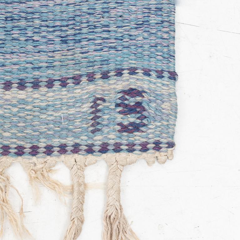 Ingegerd Silow, matta, röllakan, signerad IS, ca 229 x 166 cm.