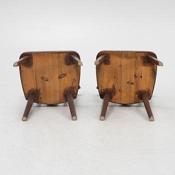 A five-piece dining suite, AB Åby Möbelfabrik, 1930's/40's.