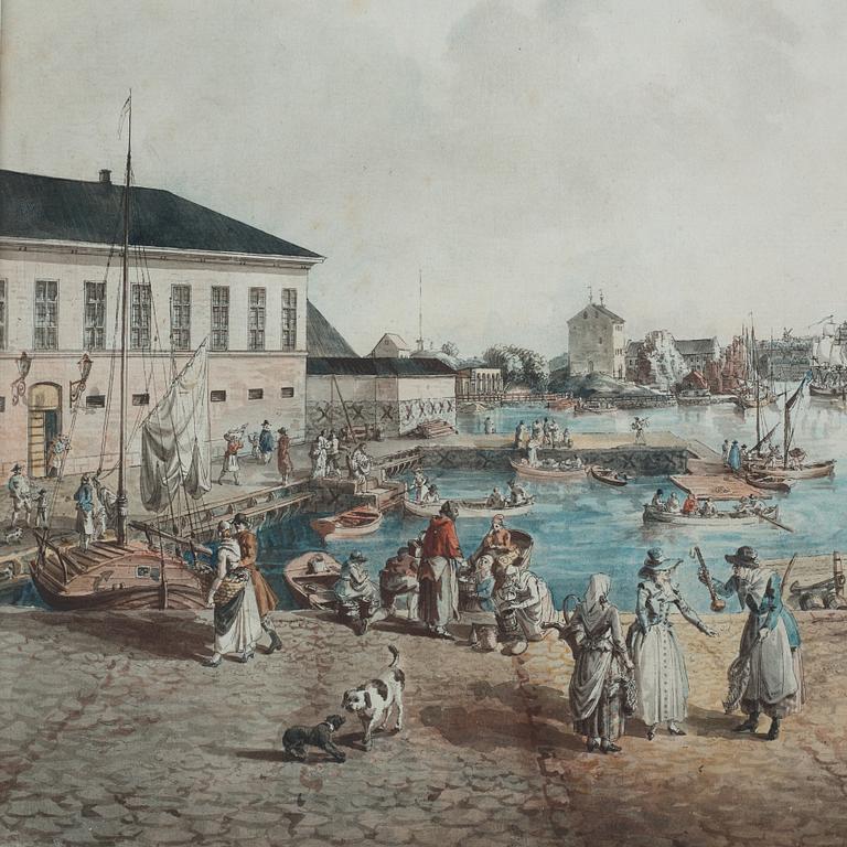 Johan Fredrik Martin, ”Stockholm åt Saltsjön" (Frölich: "Utsigt af Stockholm tagen ifrån ingången till Blasieholmen").