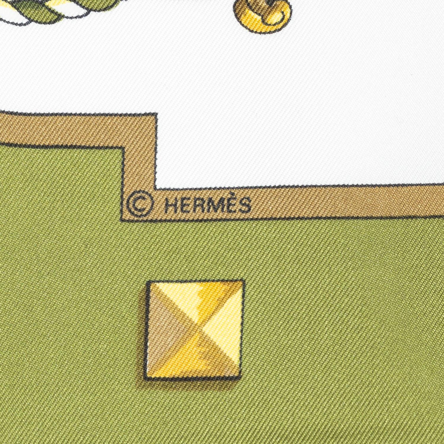 Hermès, scarf, "Les Clés".
