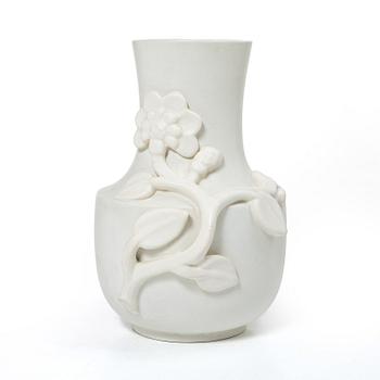 Wilhelm Kåge, Vase, "Carrara", ceramic, Gustavsberg 1930s-40s.
