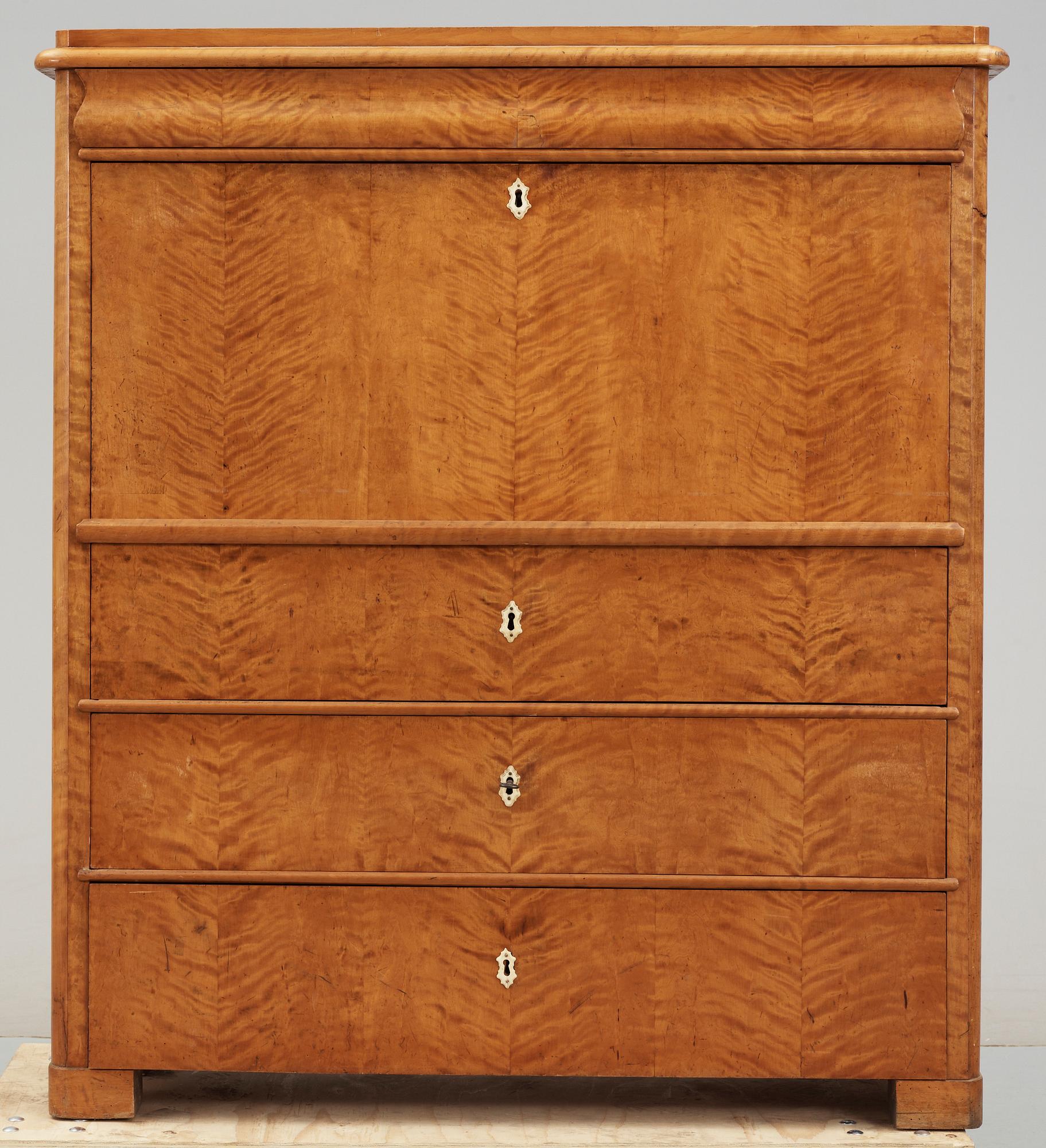 CHIFFONJÈ, senempire, 1800-talets mitt.