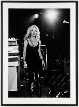 CHRISTIAN CAVALLIN, photograph of "Debbie Harry/Blondie" signed and numbered 2/3.