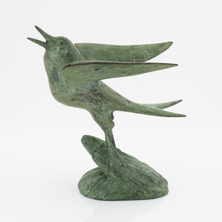Carl Milles, after. A patinated bronze sculpture marked Millesgården.