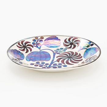 Birger Kaipiainen, A ceramic dish marked Birger Kaipiainen Arabia Art Made in Finland.