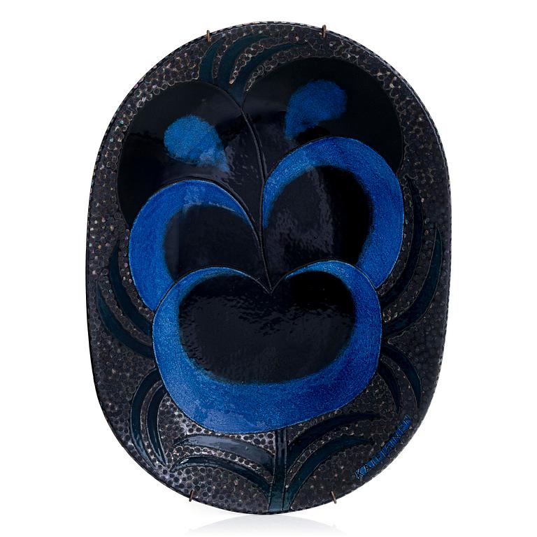 Birger Kaipiainen, koristevati, kivitavaraa, signeerattu Kaipiainen Arabia.