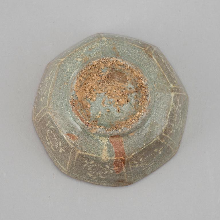 SKÅL, keramik. Sjöfynd. Korea, Koryo.