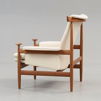 A Finn Juhl 'Bwana' easy chair, France & Son, Denmark 1960's.