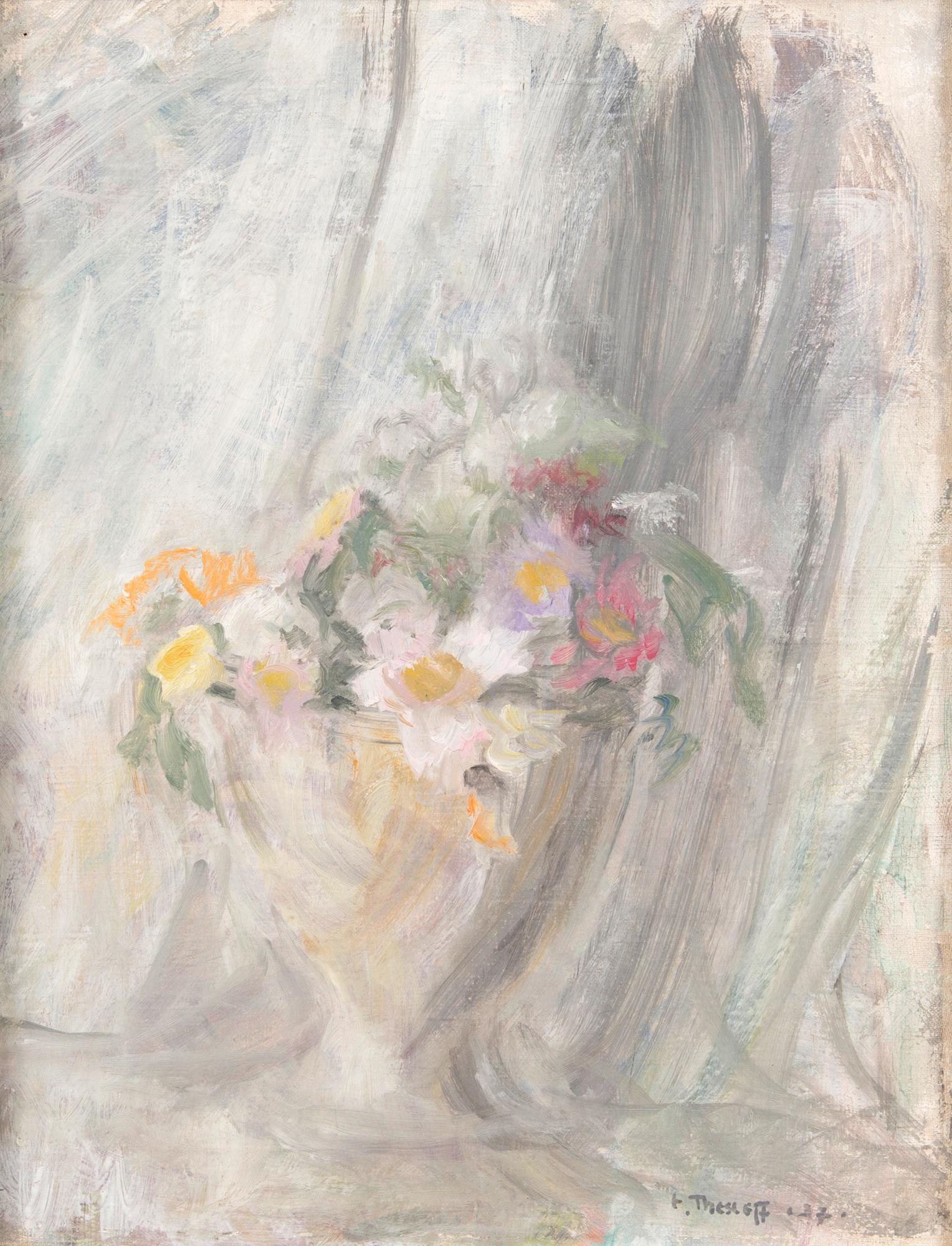 ELLEN THESLEFF, BLOMMOR i VAS.