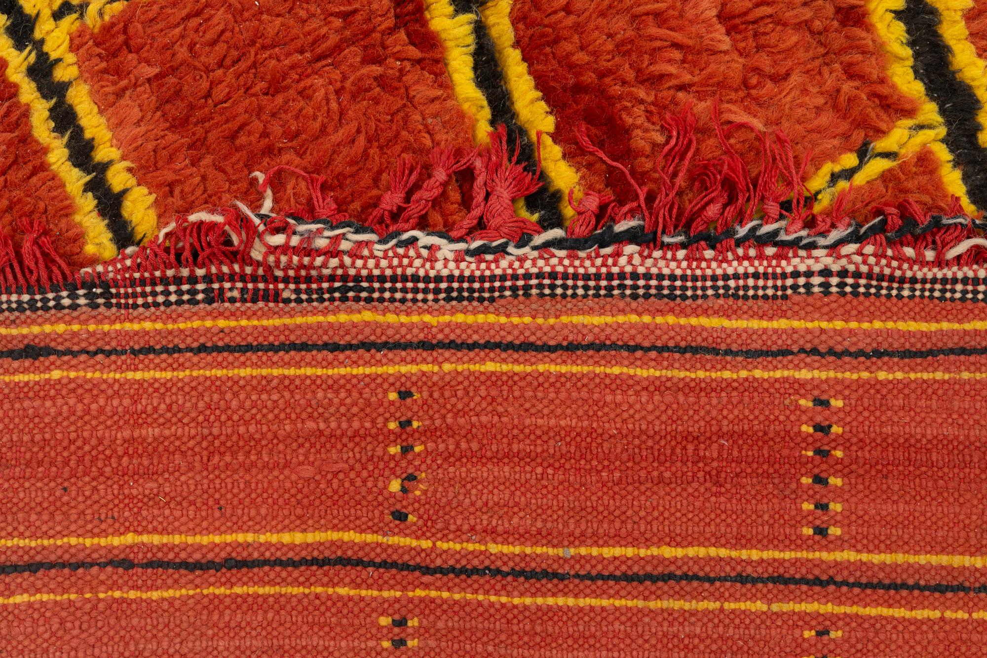 Matta, semiantik Marocko, ca 225 x 171 cm.