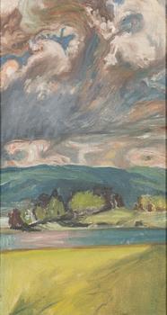 Eemu Myntti, oil on canvas, unsigned.