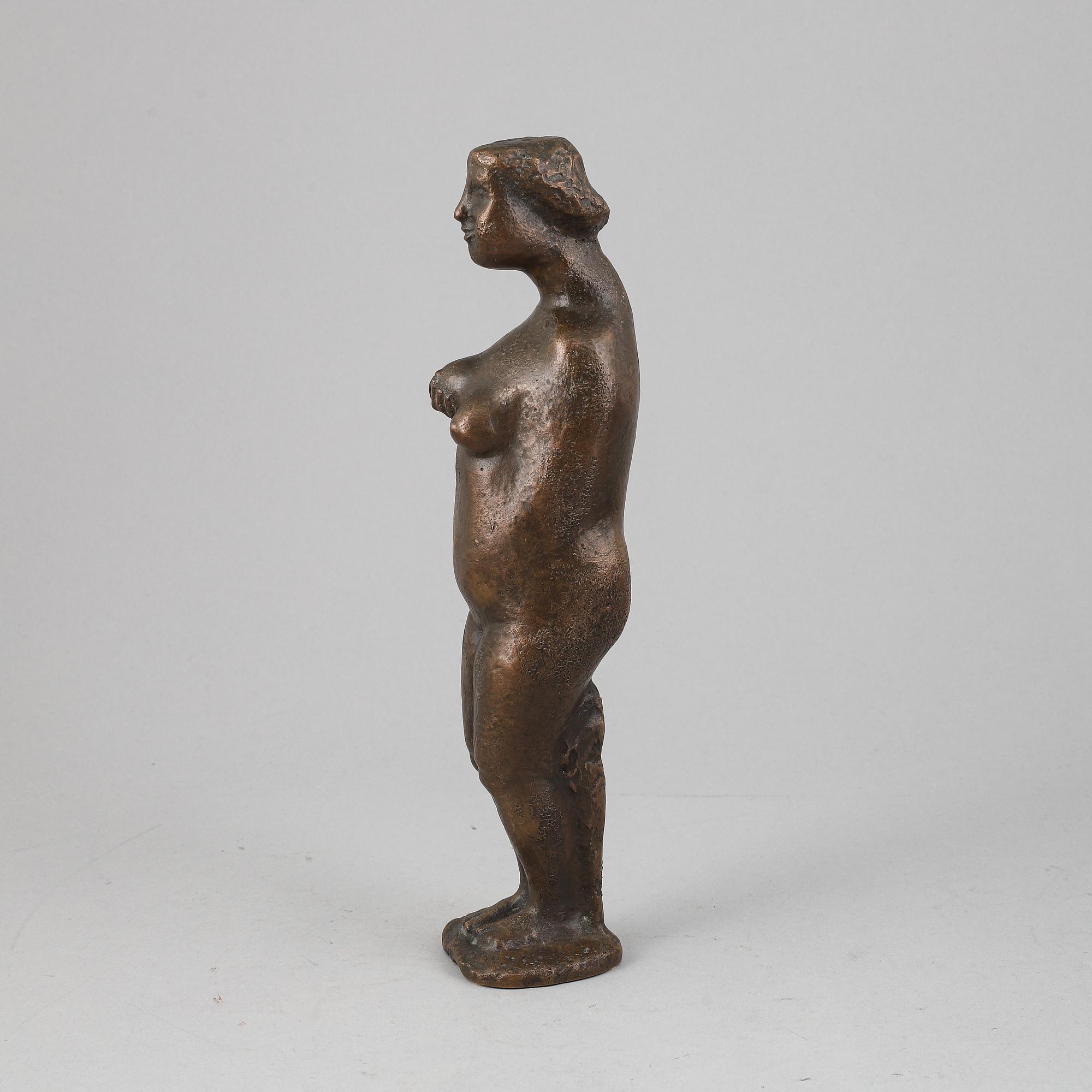 Bror Marklund, bronze sculpture. Signed Bror Marklund, numbered 11/85, dated 1945.