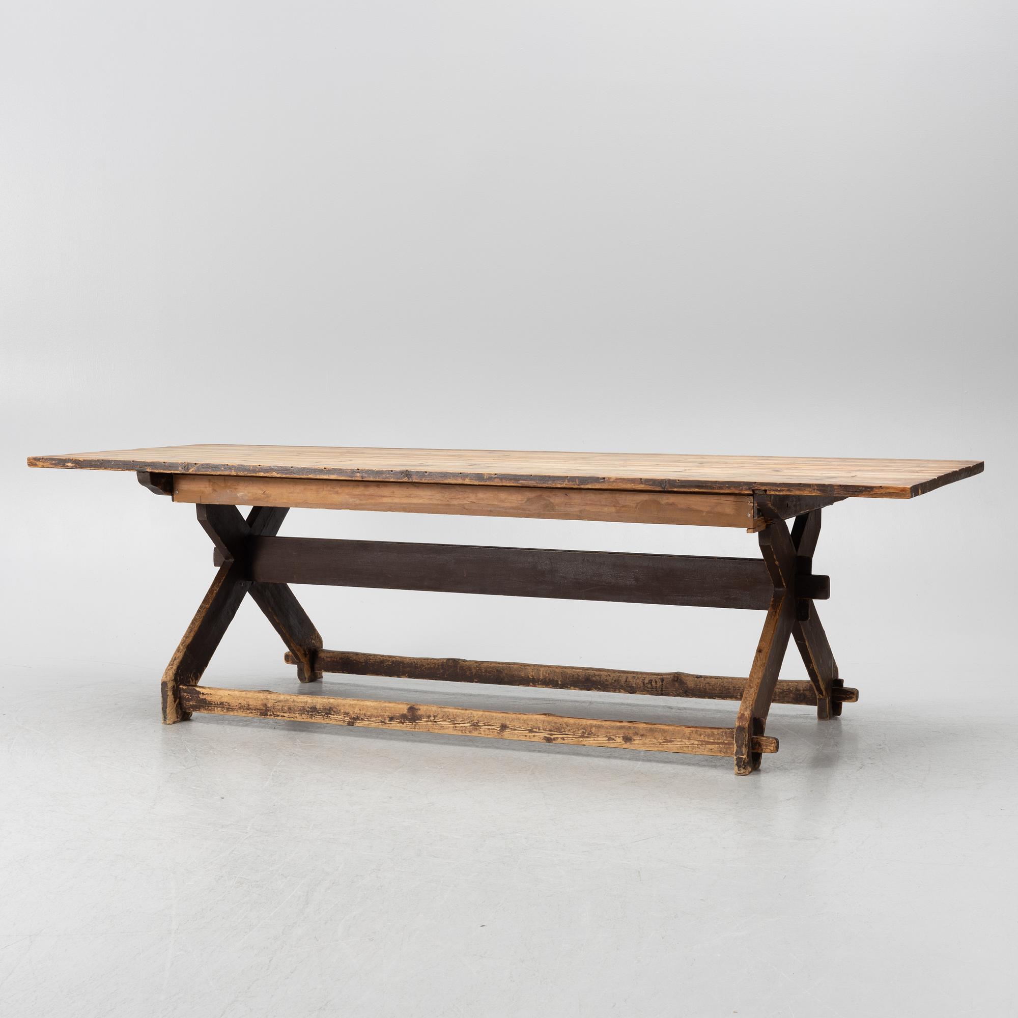 Bockbord, 18-/1900-tal.