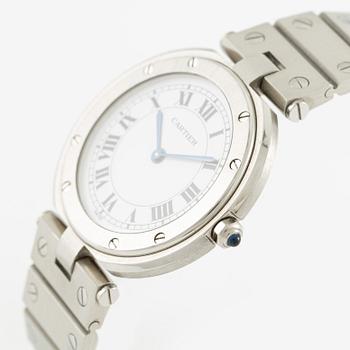 Cartier, Santos VLC, wristwatch, 32.5 mm.