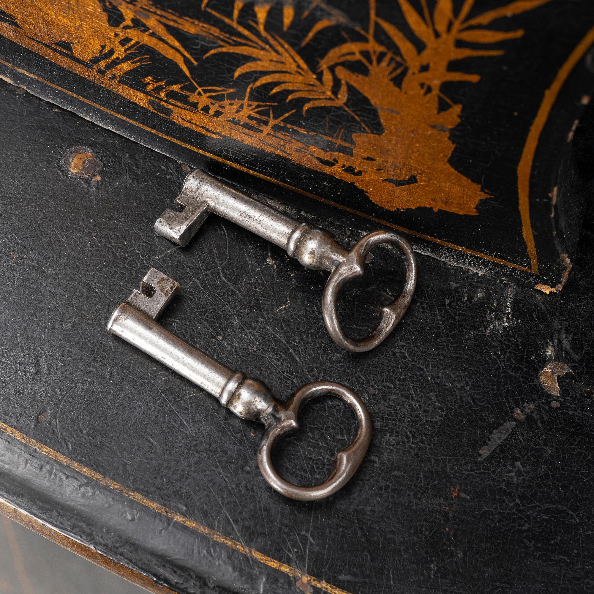 Hörnskåp, 1800-tal.